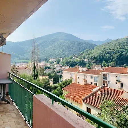 F3, 4 Couchages, Balcon, Wi-fi, Garage, Ascenseur, Proche Centre Et Cures, Amelie-les-bains - Fr-1-703-97 Apartmán *