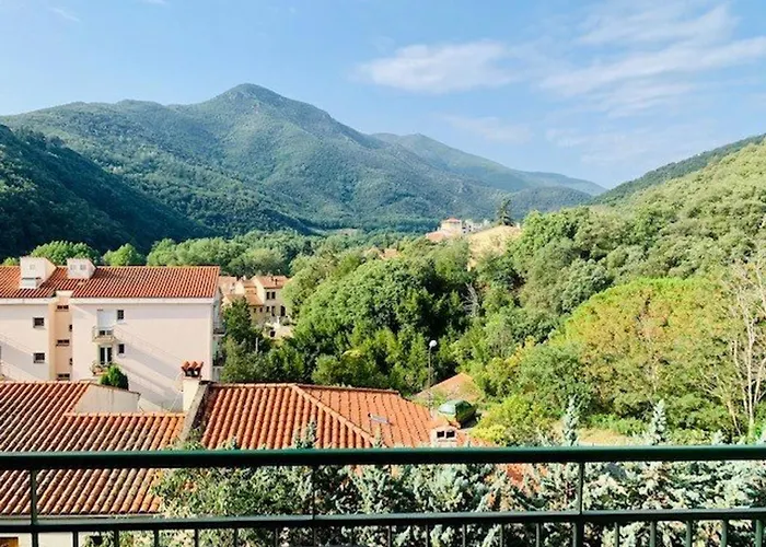 Appartement F3, 4 Couchages, Balcon, Wi-fi, Garage, Ascenseur, Proche Centre Et Cures, Amelie-les-bains - Fr-1-703-97